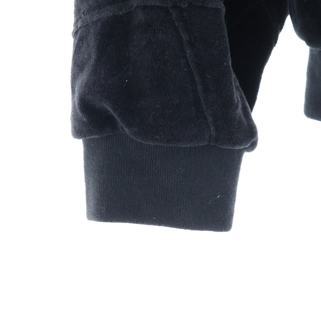 SUPREME(シュプリーム) 25SS Patchwork Velour パッチワーク ベロア トラックジャケット ブラック