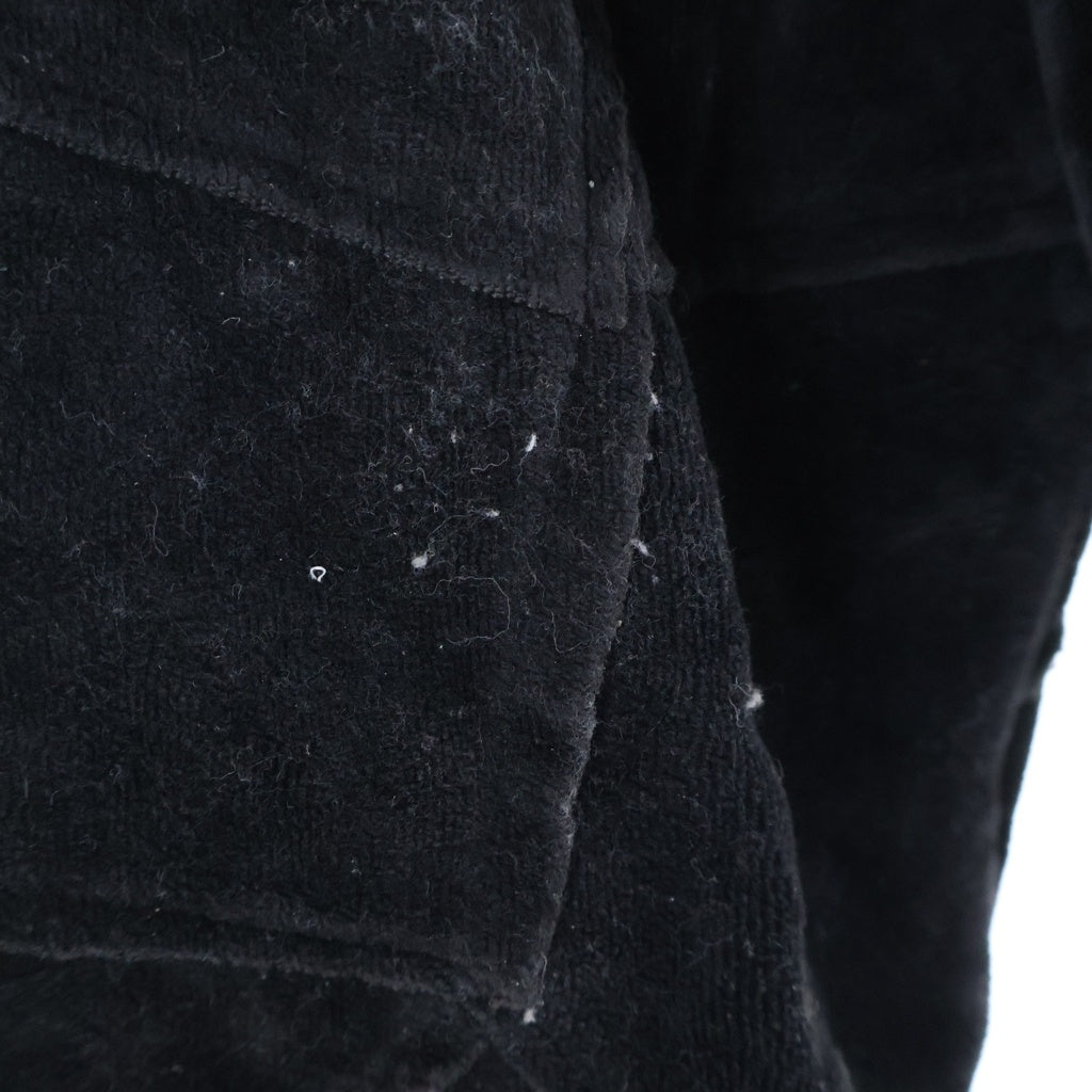 SUPREME(シュプリーム) 25SS Patchwork Velour パッチワーク ベロア トラックジャケット ブラック