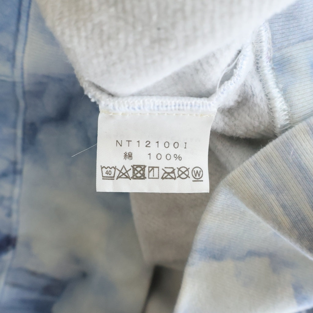 SUPREME(シュプリーム) 21SS ×THE NORTH FACE Ice Climb Hooded Sweatshirt ロゴ刺繍プルオーバーパーカーフーディー ブルー NT121001