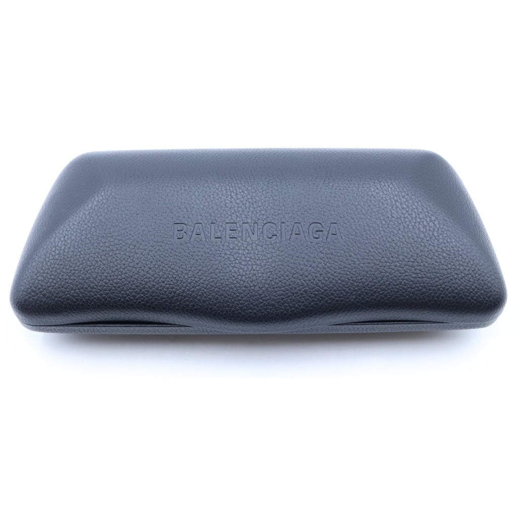 BALENCIAGA(バレンシアガ) Dynasty Rectangle ダイナスティ レクタングル BBロゴ サングラス アイウェア ブラック/ゴールド BB0096S レディース