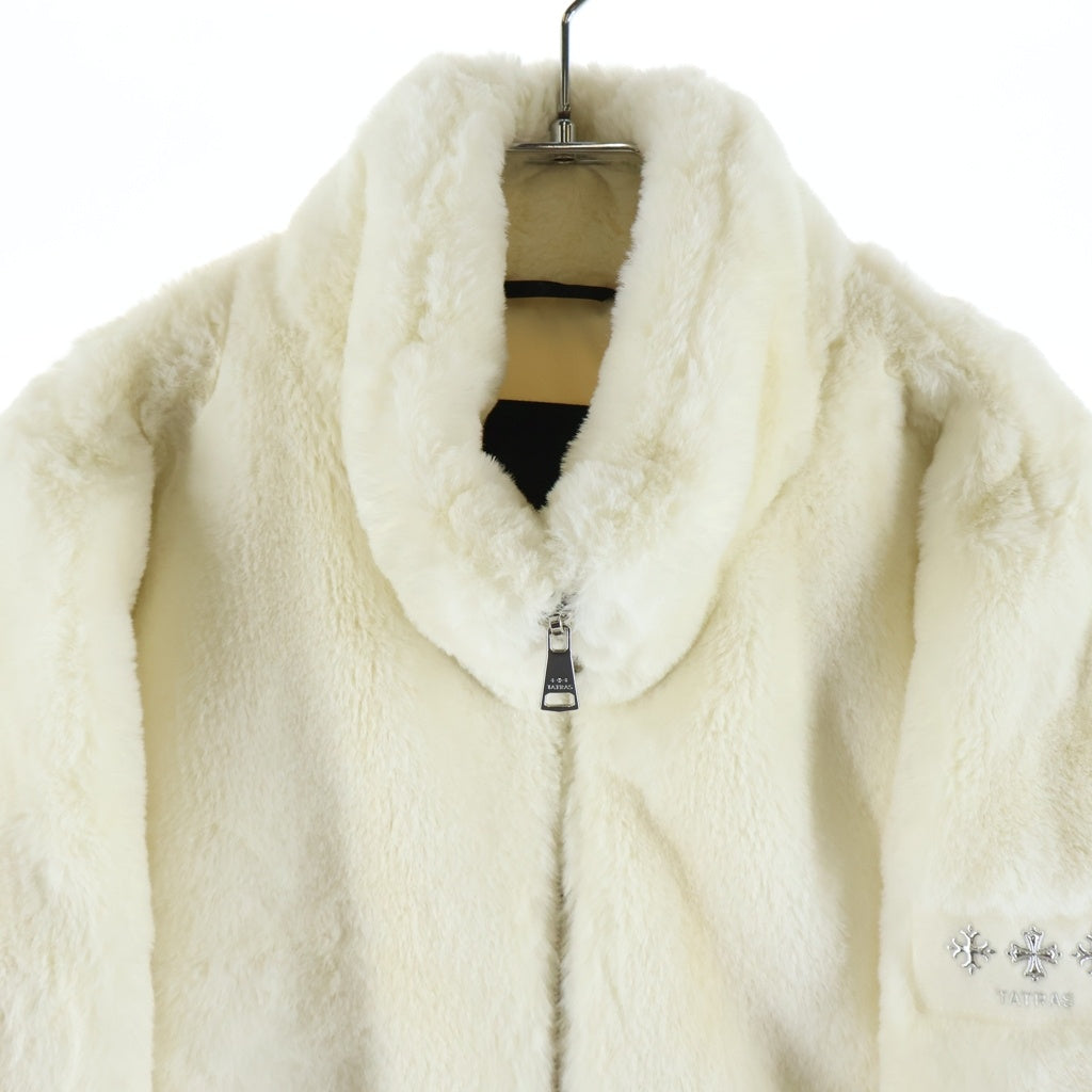 TATRAS(タトラス) 25AW ASTONI アストーニ ダブルジップ ボアジャケット ホワイト MJXA0036033588
