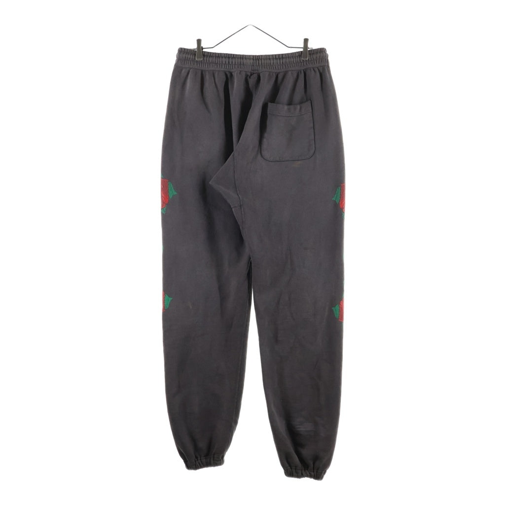 SAINT MICHAEL(セントマイケル) 22SS ×VLONE SWEAT PANTS ヴィーロン ヴィンテージ加工 スウェットパンツ チャコール SM-S22-0000-072