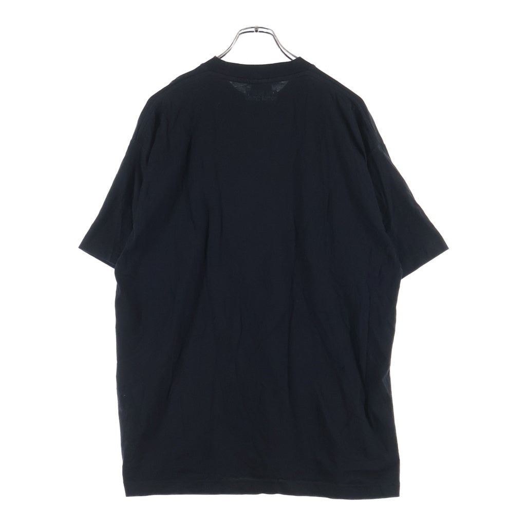 VETEMENTS(ヴェトモン) Mispelt Logo T-Shirt ミスぺルト ロゴ クルーネック半袖Tシャツカットソー ブラック UE52TR170B
