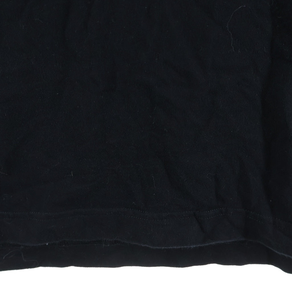 VETEMENTS(ヴェトモン) Mispelt Logo T-Shirt ミスぺルト ロゴ クルーネック半袖Tシャツカットソー ブラック UE52TR170B