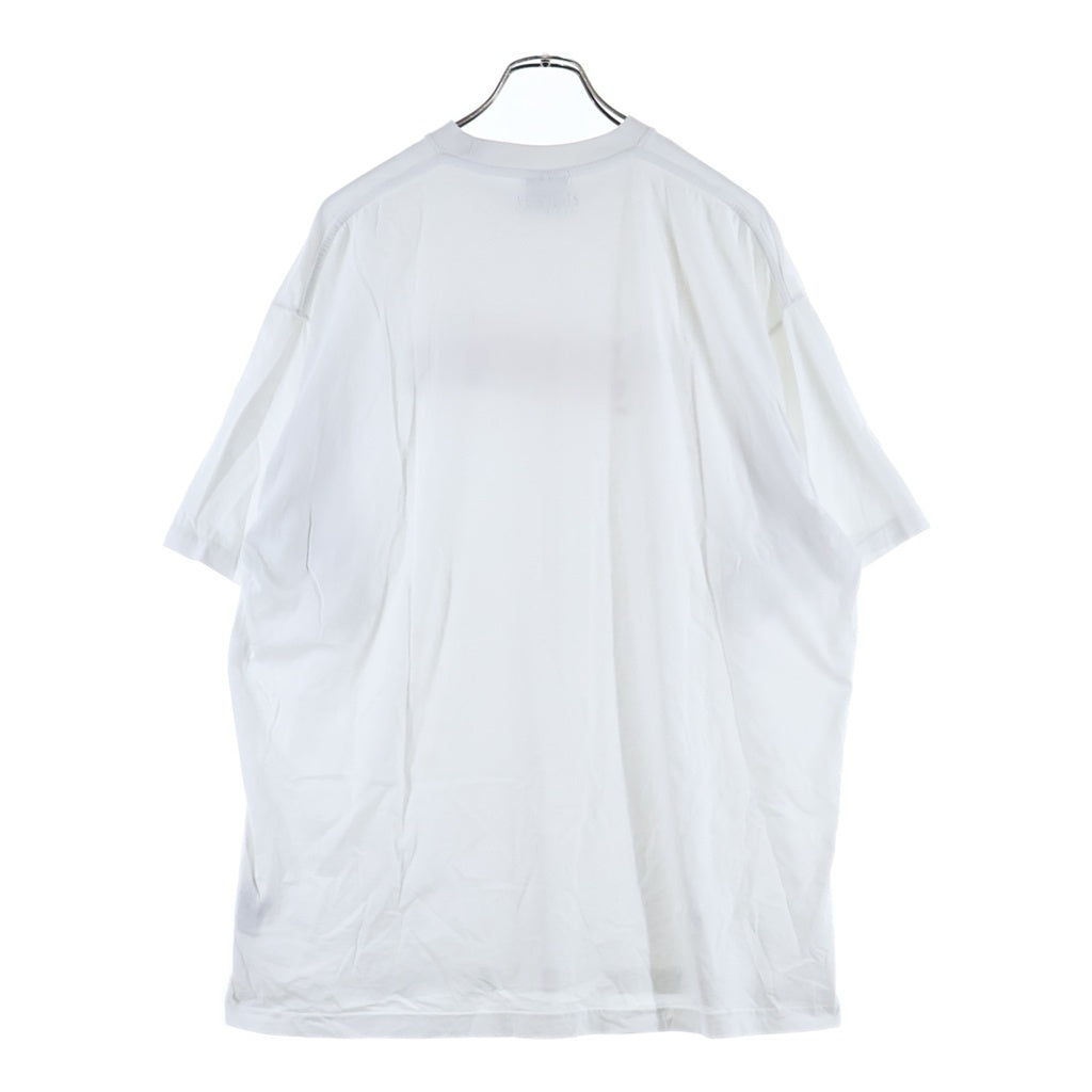 VETEMENTS(ヴェトモン) 22AW CONFIDENTIAL LOGO T-SHIRT コンフィデンシャル ロゴ クルーネック半袖Tシャツカットソー ホワイト UA53TR460W