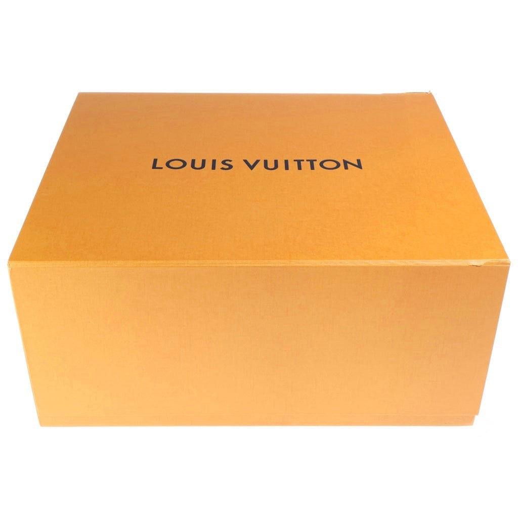 LOUIS VUITTON(ルイヴィトン) SNOWDROP FLAT ANKLE BOOT スノードロップライン アンクルブーツ LVロゴ ムートンブーツ ブラック TC0251