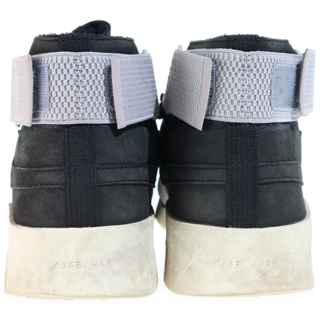 NIKE(ナイキ) ×FEAR AIR FEAR OF GOD 1 Air Raid フィアオブゴッド エアフィアオブゴッド1 レイドアンドレイド ハイカットスニーカー ブラック US9.5/27.5cm AT8087-003