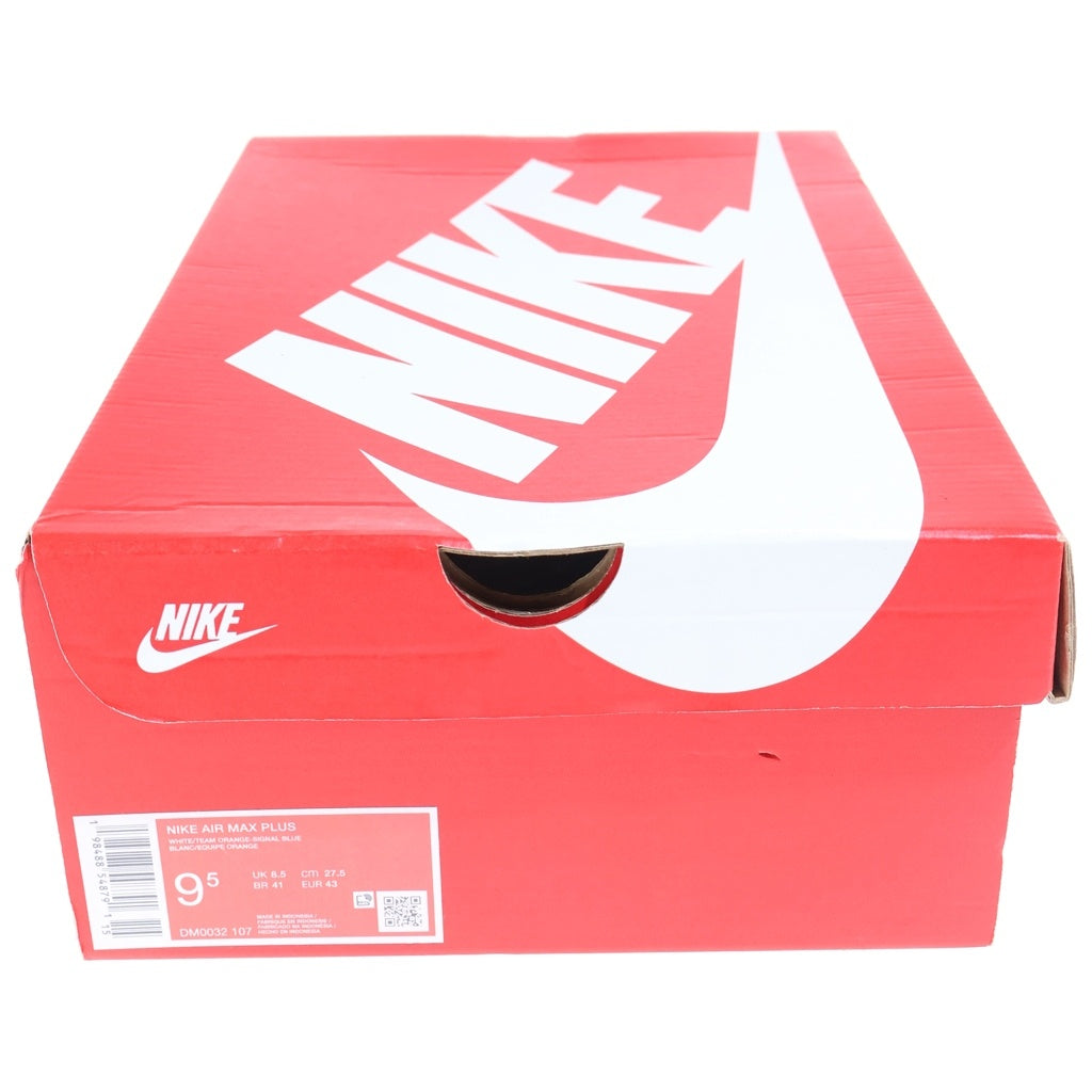 NIKE(ナイキ) AIR MAX PLUS エアマックスプラス ローカットスニーカー ホワイト US9.5/27.5cm DM0032-107