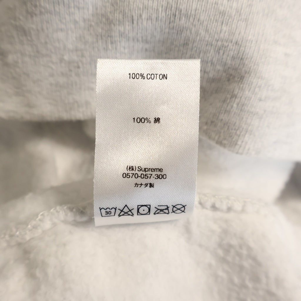 SUPREME(シュプリーム) 25AW Small Box Crewneck スモールボックスクルーネック長袖スウェットトレーナー グレー