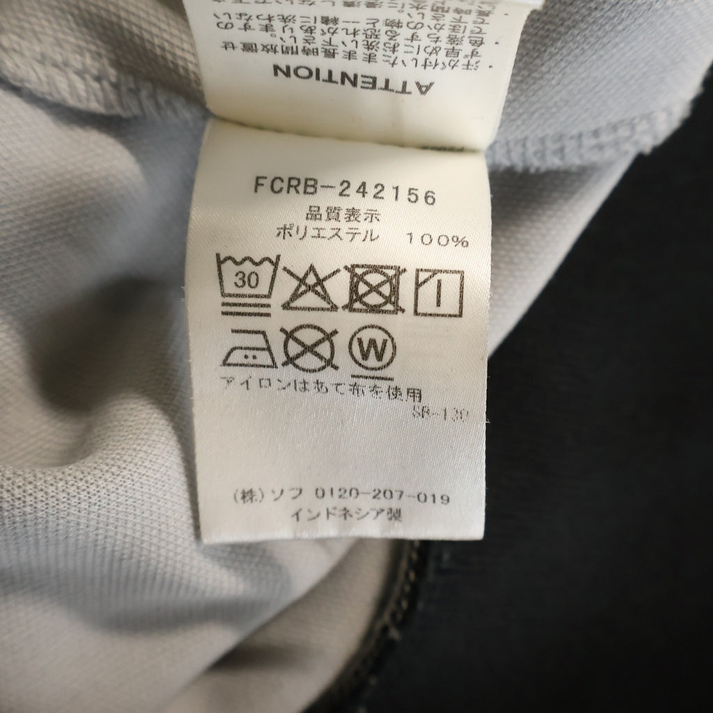 F.C.R.B./F.C.Real Bristol/FCRB(エフシーアールビー/エフシーレアルブリストル) 24AW PS30 TRAINING TRACK RIBBED PANTS 30周年 トレーニング ダブルジップトラックジャケット グレー FCRB-242156