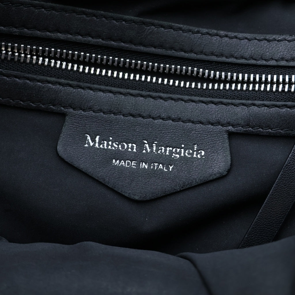 Maison Margiela(メゾンマルジェラ) GLAM SLAM TOTE MEDIUM レザーミディアム ハンドバック ブラック S56WC0126 レディース