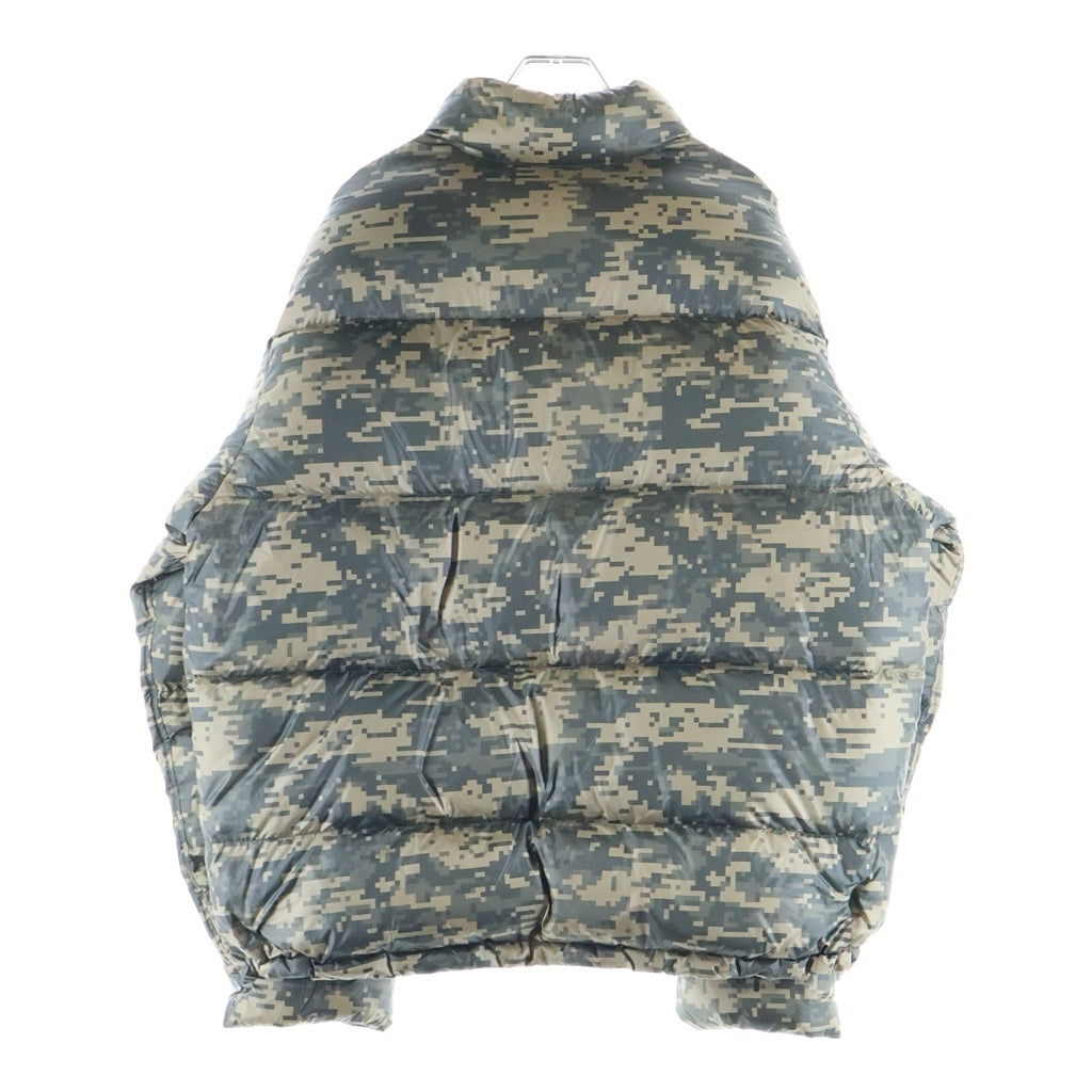 STUSSY(ステューシー) MICRO RIPSTOP DOWN JACKET マイクロリップストップ ジェットデジタルカモ ダウンジャケット カーキ 115877