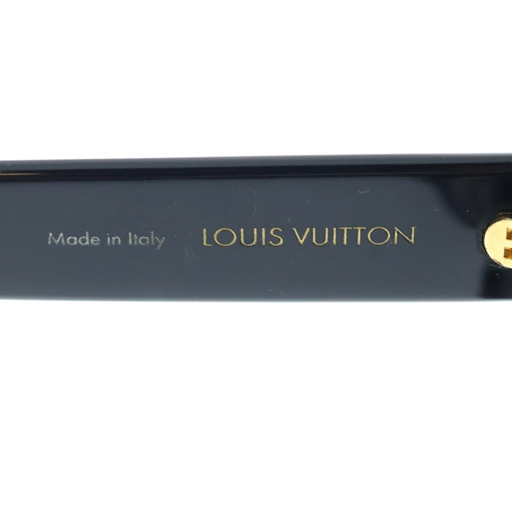 LOUIS VUITTON(ルイヴィトン) コンフィデンス スクエア サングラス アイウェア メガネ 54□18 150 ブラック Z2063U