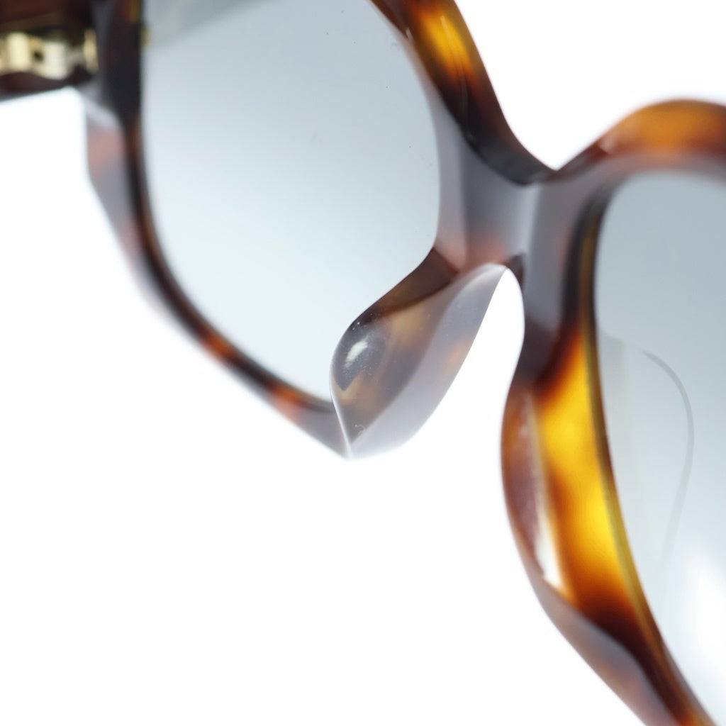 FENDI(フェンディ) サイドロゴテンプル スクエア サングラス アイウェア メガネ 56□16 140 ブラウンFE40065F レディース