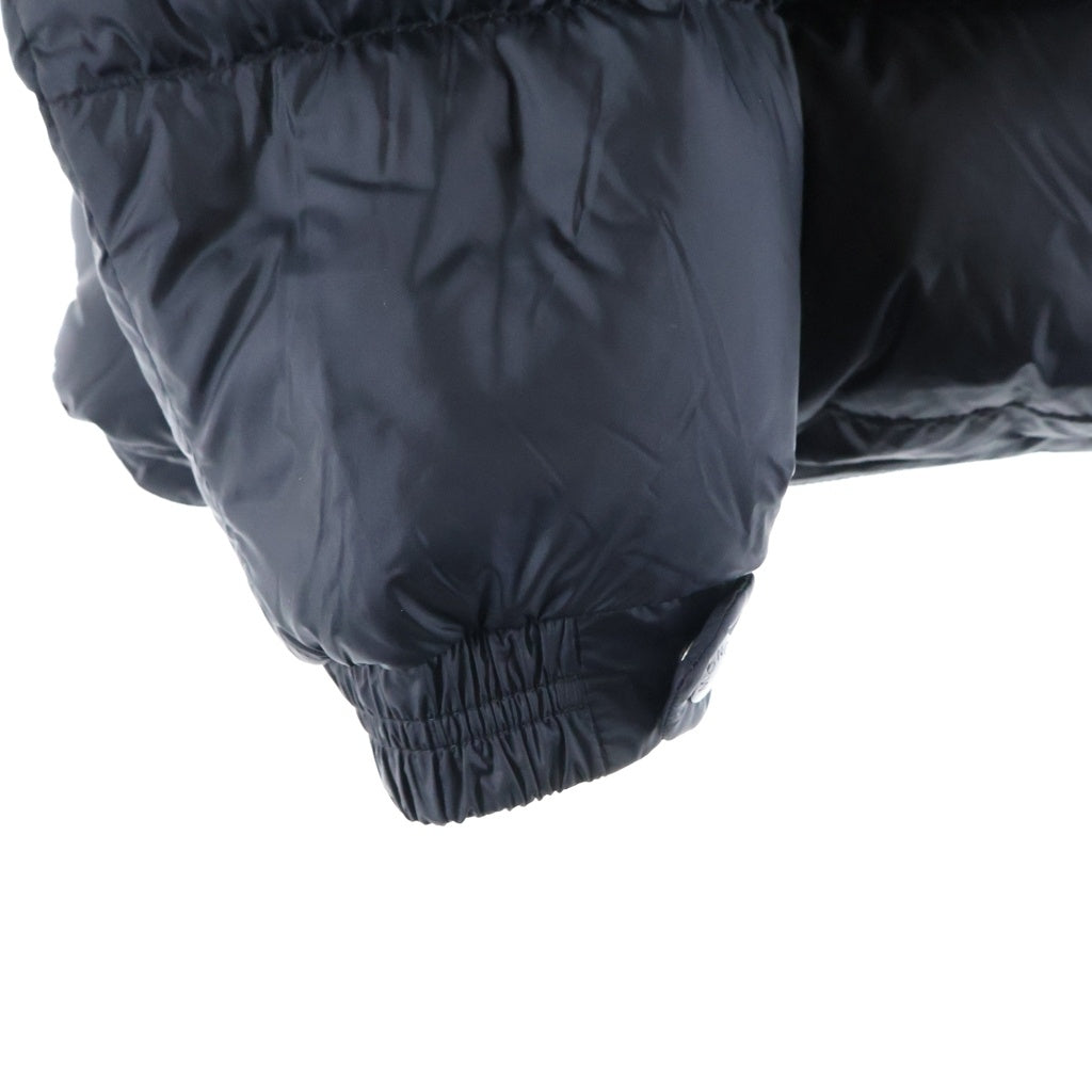 MONCLER(モンクレール) SALZMAN GIUBBOTTO サルズマン ジュボット ロゴライン フーデッドジップアップダウンジャケット ブラック G20911A00009 53048