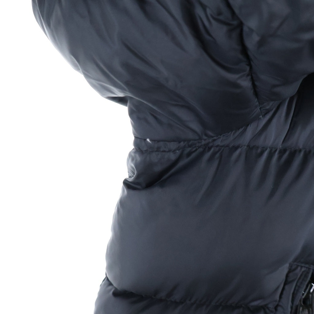 MONCLER(モンクレール) SALZMAN GIUBBOTTO サルズマン ジュボット ロゴライン フーデッドジップアップダウンジャケット ブラック G20911A00009 53048