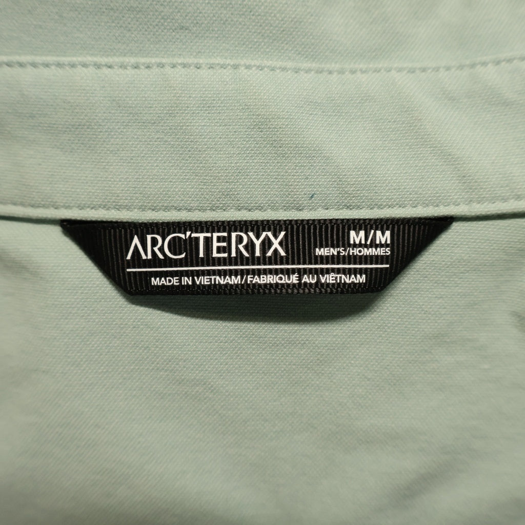 ARC'TERYX(アークテリクス) Cronin Cotton Overshirt クロニン コットン オーバーサイズ 長袖シャツ ミント X000008448