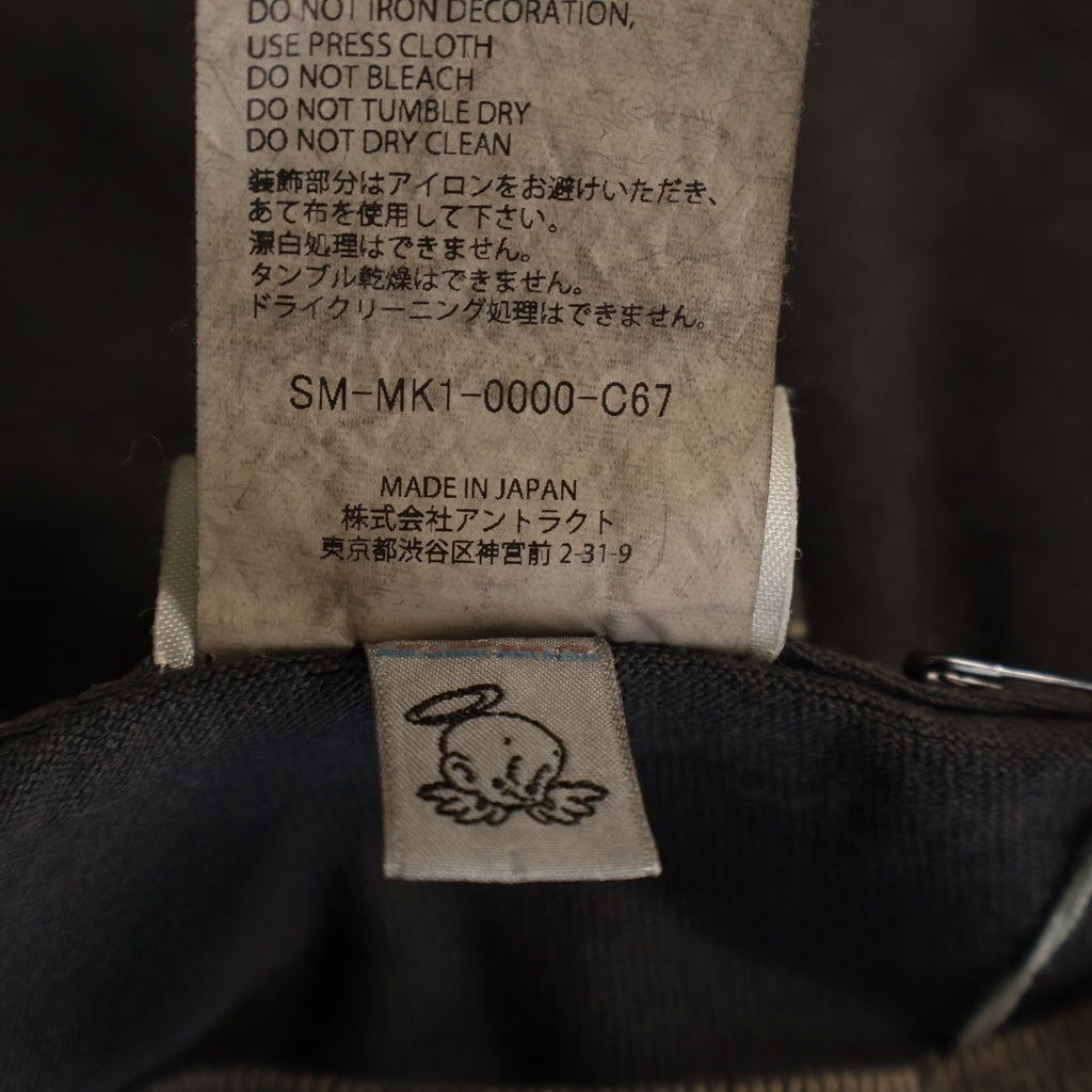 SAINT MICHAEL(セントマイケル) 26AW× CHUCKY SS T-SHIRT クルーネック半袖Tシャツカットソー ブラック SM-MK1-0000-C67