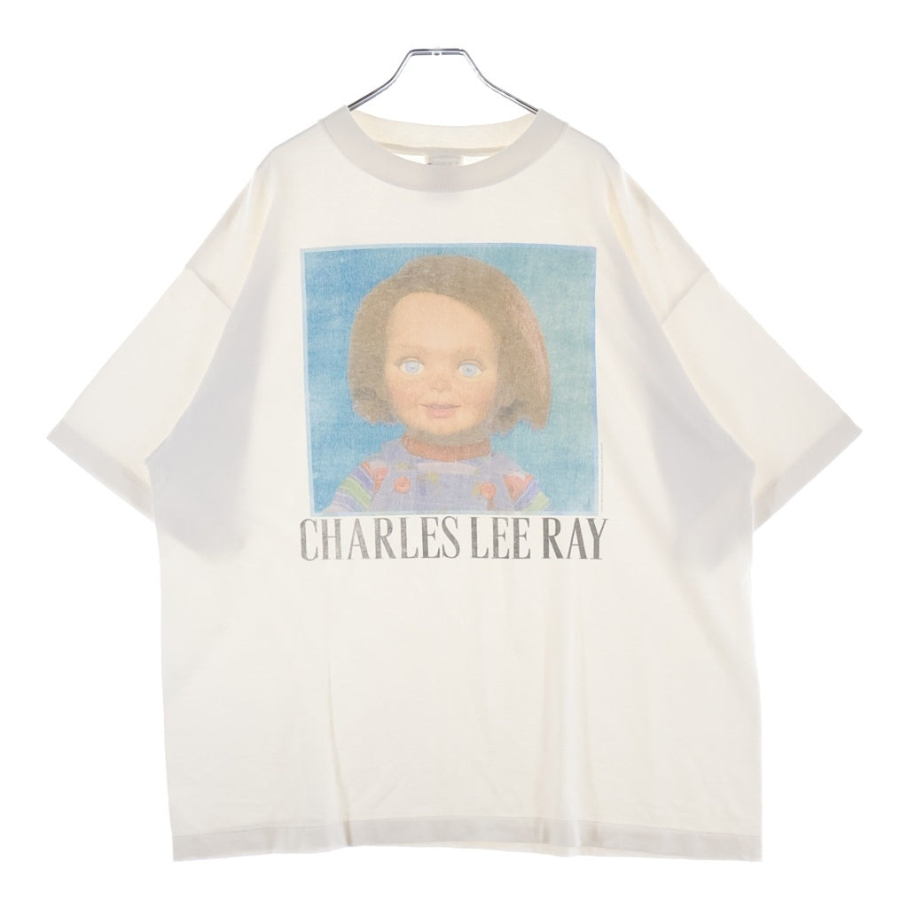 SAINT MICHAEL(セントマイケル) 26AW× CHUCKY CKY_SS T-SHIRT クルーネック半袖Tシャツカットソー ホワイト SM-MK1-0000-C68