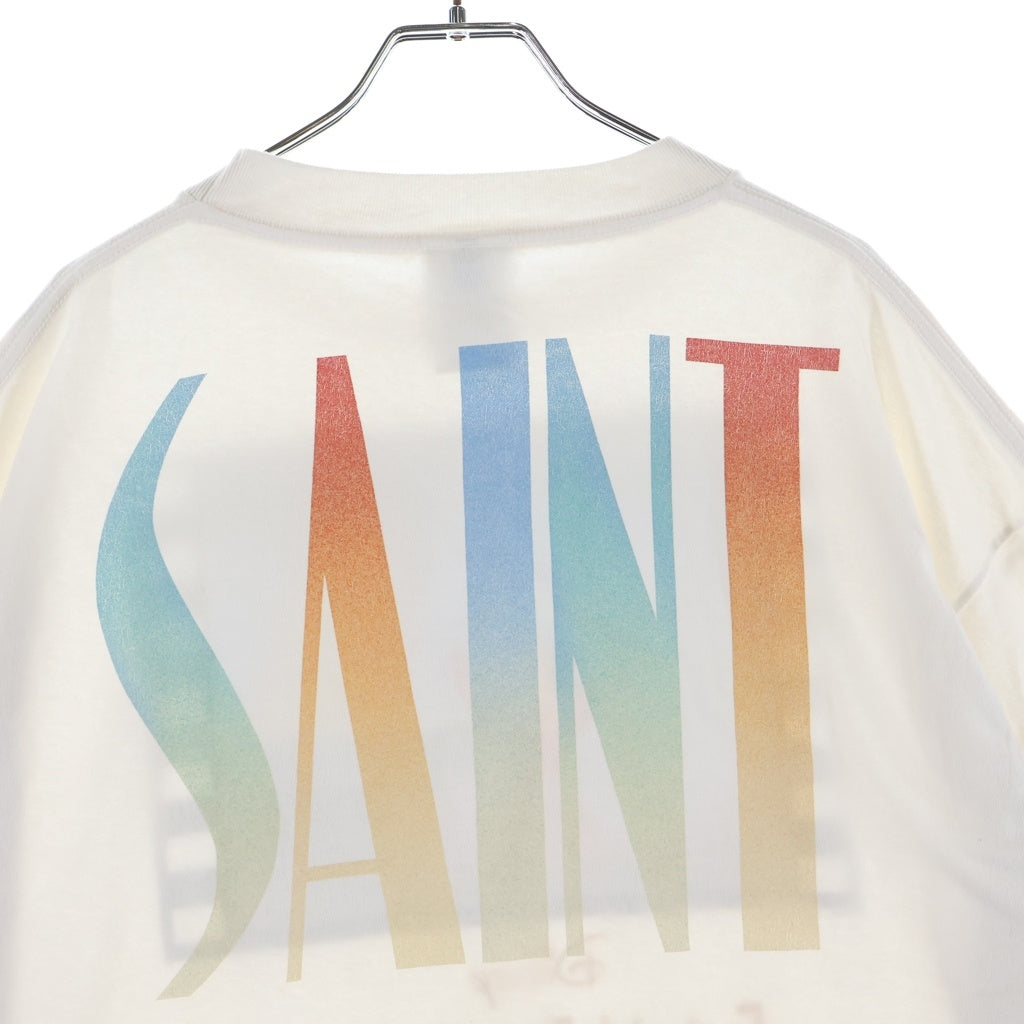 SAINT MICHAEL(セントマイケル) 26AW DSNY SS T-SHIRT/FANTASIA クルーネック半袖Tシャツカットソー ホワイト SM-MK1-0000-C86