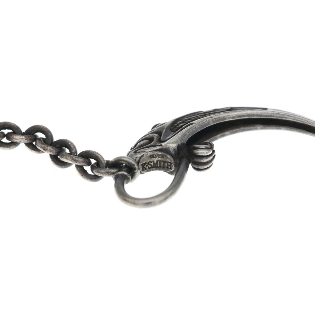 K-SMITH(ケイスミス) イーグルクロウ チョーカーフェザー ネックレス シルバー