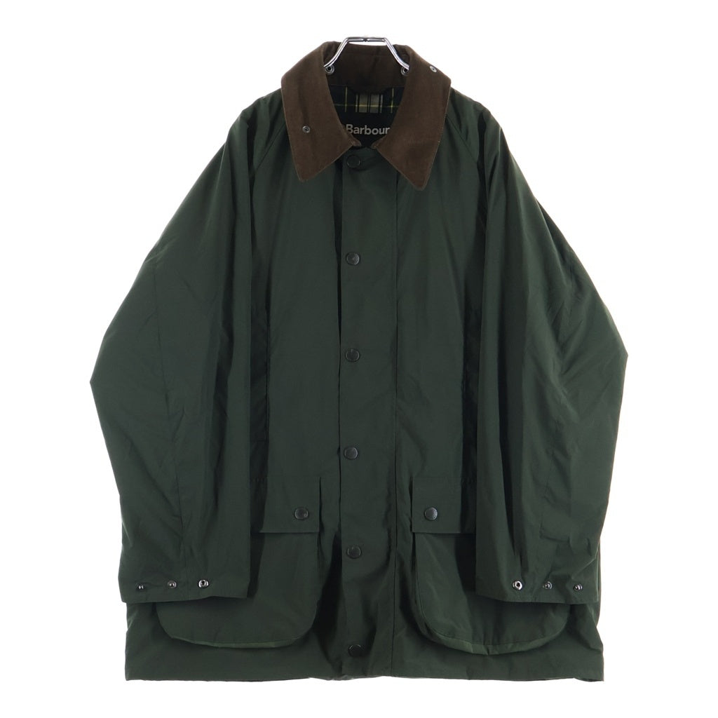 Barbour(バブアー) 23SS BShop別注 BEAUFORT ビューフォート ナイロン ミドルコート グリーン 231MCAS049