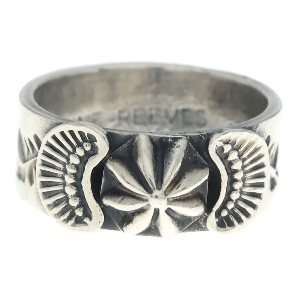 INDIAN JEWELRY(インディアンジュエリー) NAVAJO SUNSHINE REEVES ナバホ族 サンシャイン リーブス スターリング アポロコンチョリング 指輪 シルバー