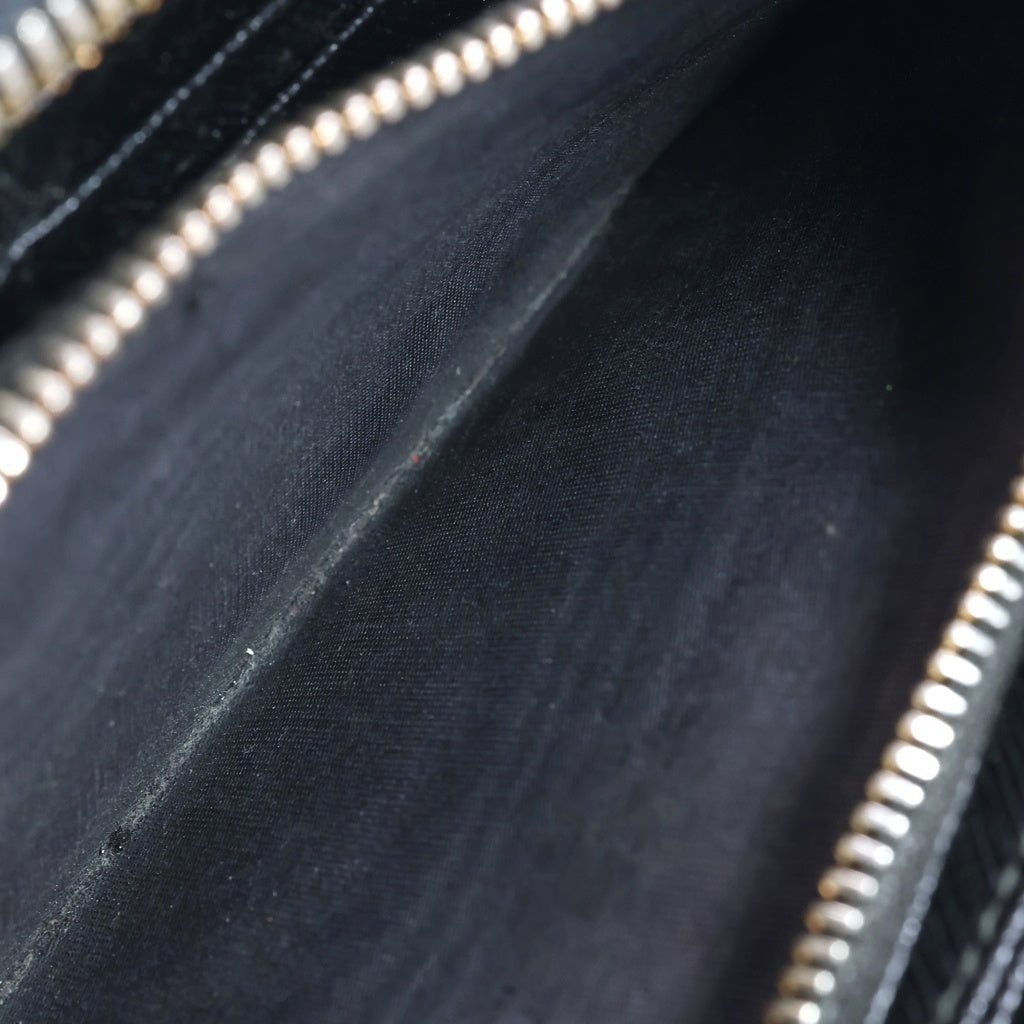 PRADA(プラダ) Saffiano 三角ロゴプレート サフィアーノ レザー ロングウォレット 長財布 ブラック/ゴールド レディース