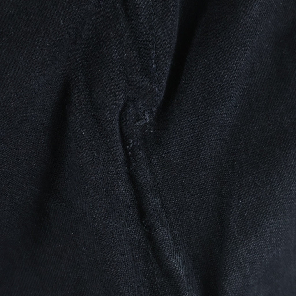 Y/PROJECT(ワイプロジェクト) 23AW EVERGREEN WIRE JEANS エバーグリーン ワイヤーデニムパンツ ジーンズ ブラック