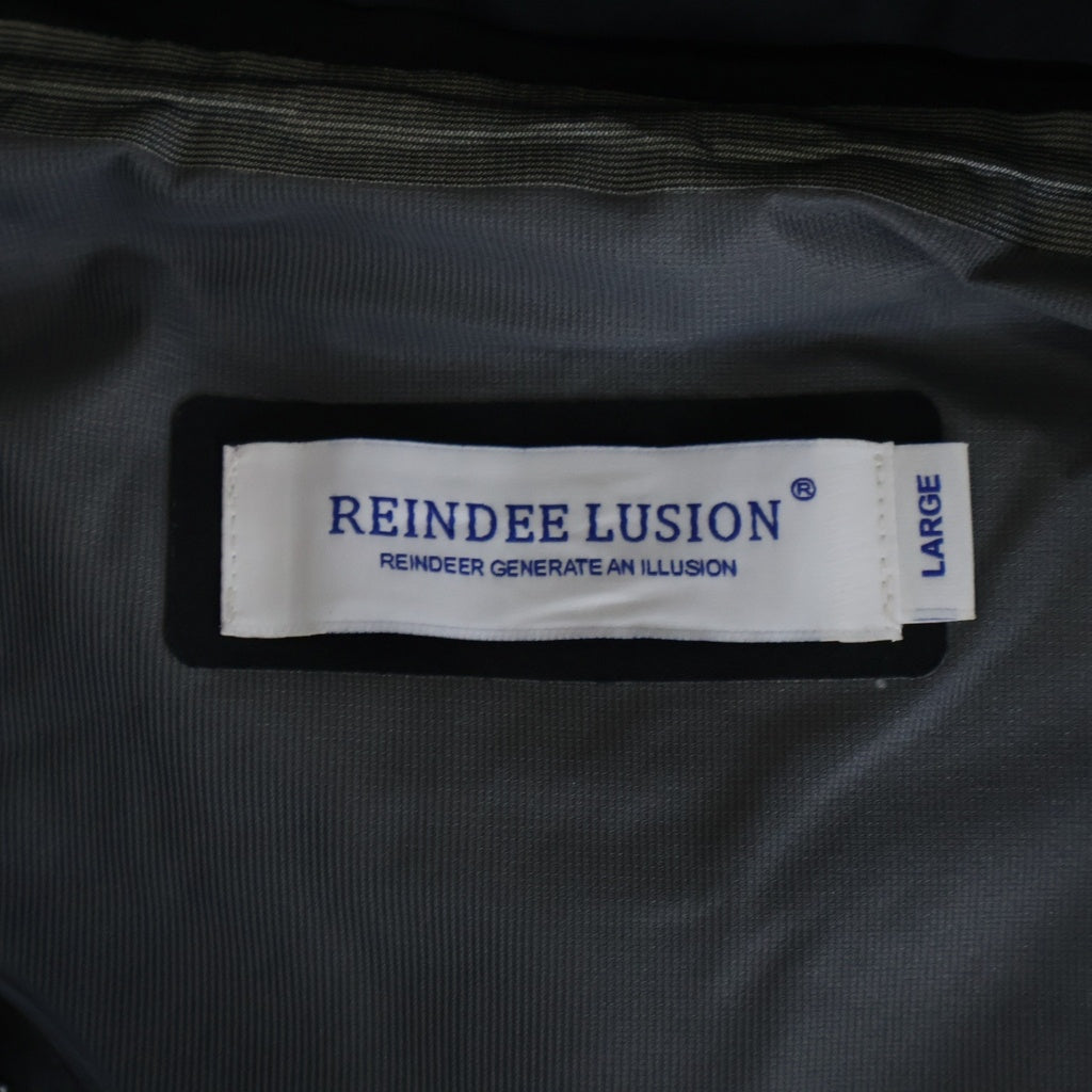 NO BRAND(ノーブランド) 【REINDEE LUSION】 レインディ リューション 24AW 全天候型ハードシェル3レイヤーパフォーマンスナイロンジャケット ブラック