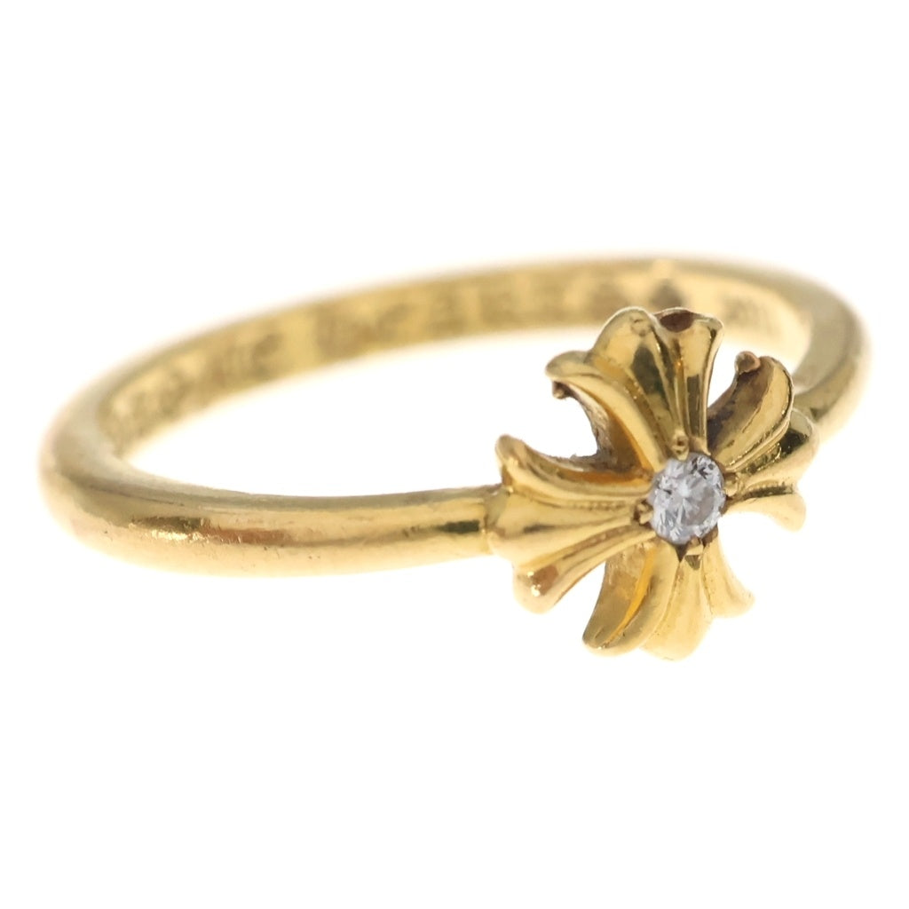 CHROME HEARTS(クロムハーツ) 22K BUBBLGM CH PLS DIA バブルガム プラス 1ダイヤ ゴールド リング