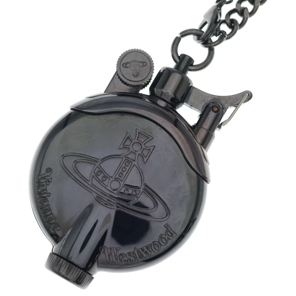 Vivienne Westwood(ヴィヴィアンウエストウッド) メタルORB チェーン付きオイルライター ブラック