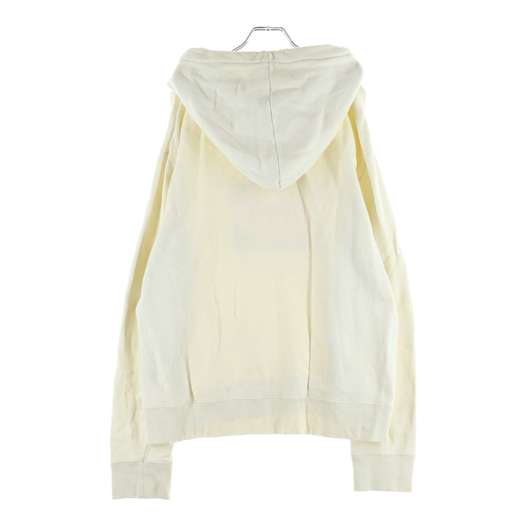GUCCI(グッチ) Vintage Logo Cotton Sweatshirt ヴィンテージロゴ コットン 長袖プルオーバーパーカーフーディー アイボリー 454585‐X5J57