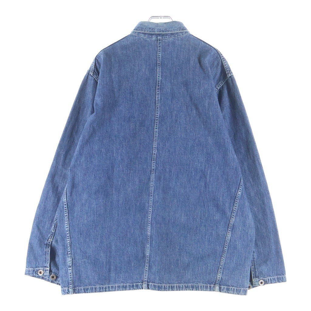 VINTAGE(ヴィンテージ) 30-40S Denim Pullover Jacket 月桂樹ボタン デニムプルオーバージャケット インディゴ