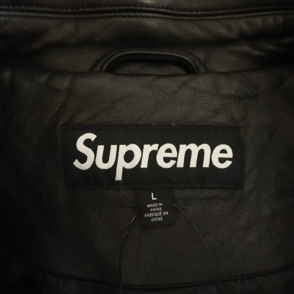 SUPREME(シュプリーム) 26SS Muluti Studed Leather Jacket マルチスタッズレザージャケット ブルゾンジャケット ブラック/シルバー