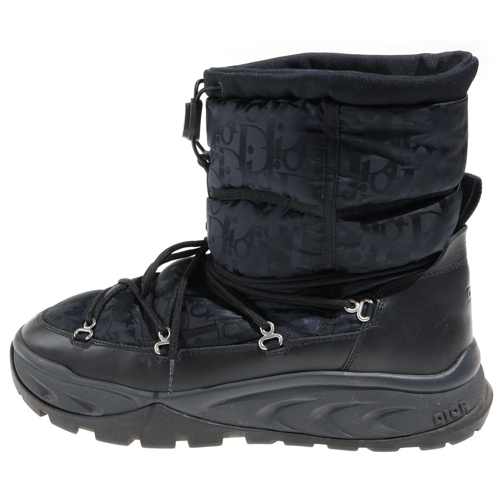 DIOR(ディオール) 21AW ×Peter Doig Snow Ankle Boot 3B0267ZLP ピーター ドイグ オブリーク スノー アンクルブーツ ブラック