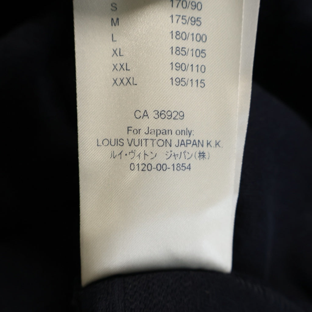 LOUIS VUITTON(ルイヴィトン) 20SS 3D Poccket T-shirt 3Dポケット モノグラム クルーネック半袖Tシャツカットソー ネイビー RM202Q TCL HIY49W