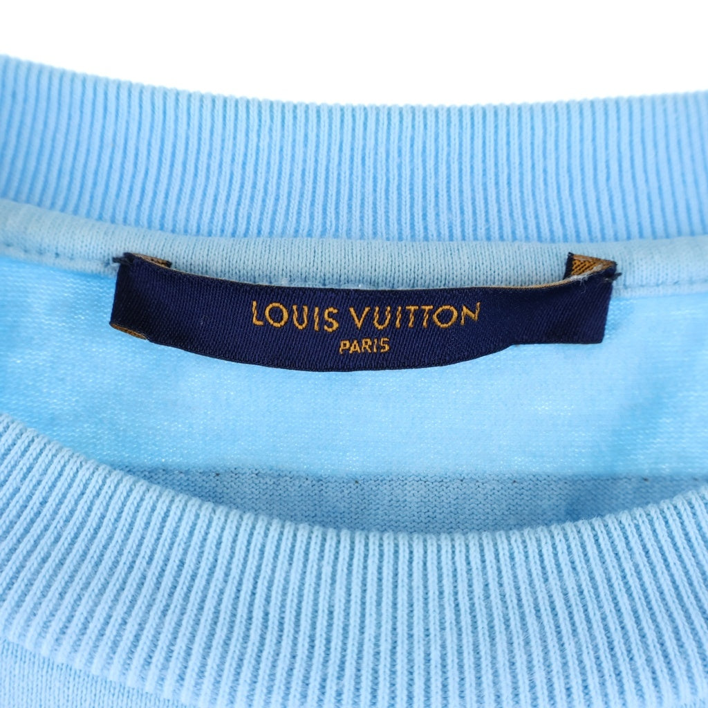 LOUIS VUITTON(ルイヴィトン) 20SS Inside Out T-shirt インサイドアウト クルーネック半袖Tシャツカットソー ブルー RM201 JYN HIY81W