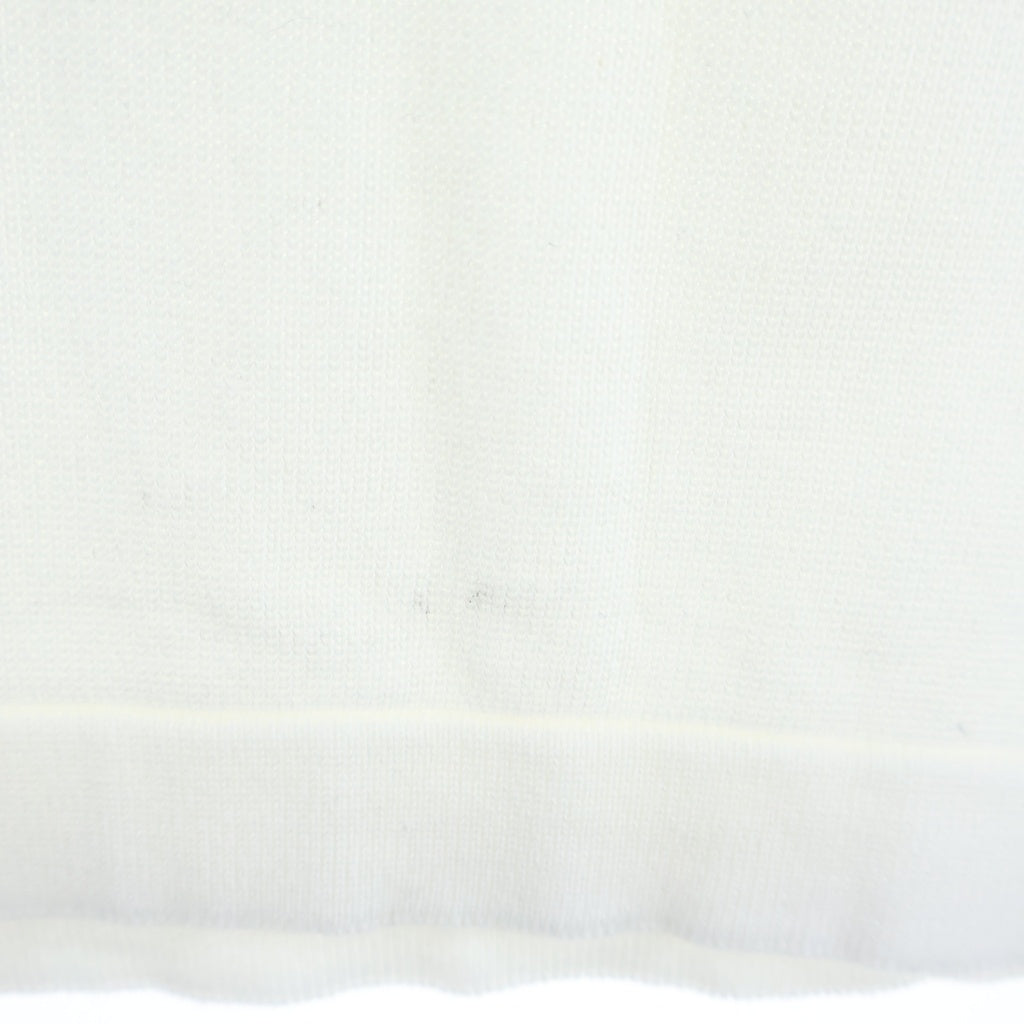 LOUIS VUITTON(ルイヴィトン) 23SS Graphic Cotton T-shirt フロント刺繍 グラフィッククルーネック半袖Tシャツカットソー ホワイト RM231M JL4 HON10W