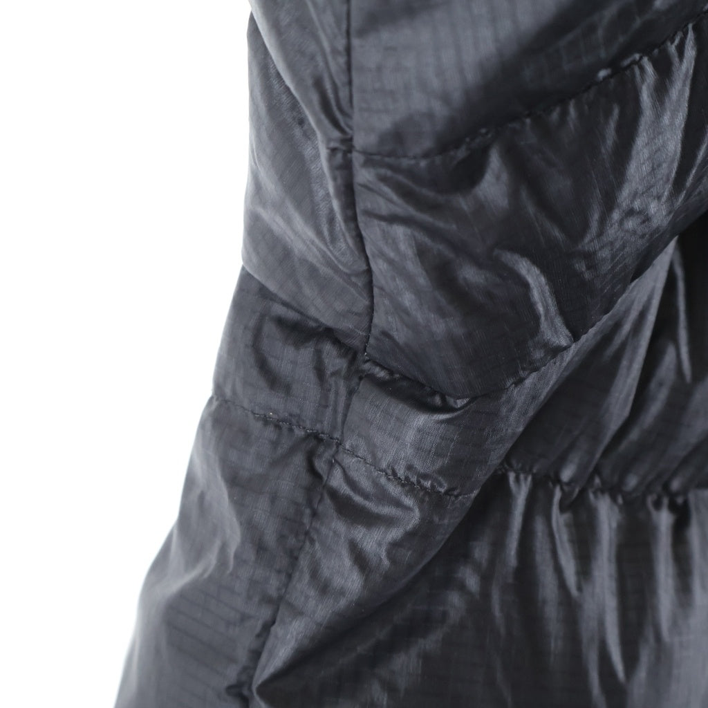 STUSSY(ステューシー) 23AW PARACHUTE RIPSTOP ナイロンジップアップダウンジャケット ブラック 115742