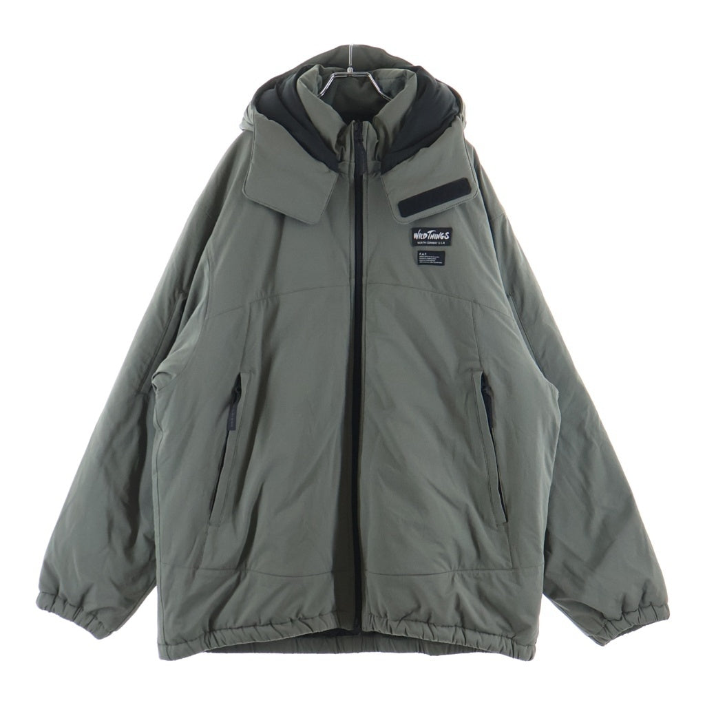 FAT(エフエーティー) ×WILDTHINGS ワイルドシングス 中綿ジャケット ブルゾンジャケット グレー F32320‐JK01-AB
