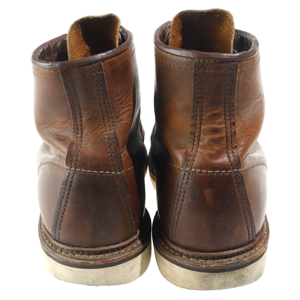 RED WING(レッド ウイング) 1907 Classic Moc クラシックモック ハイカットレザースニーカー ブラウン 27cm
