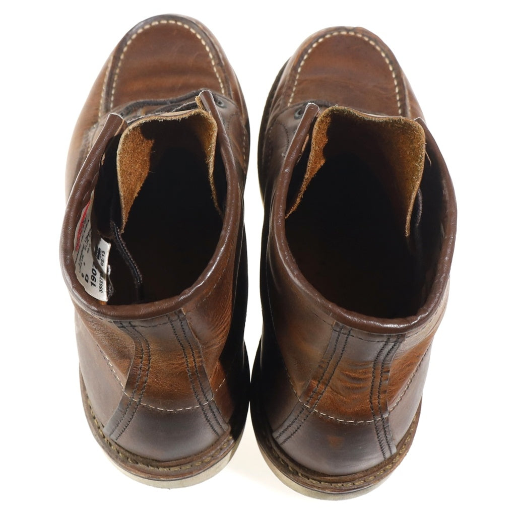 RED WING(レッド ウイング) 1907 Classic Moc クラシックモック ハイカットレザースニーカー ブラウン 27cm