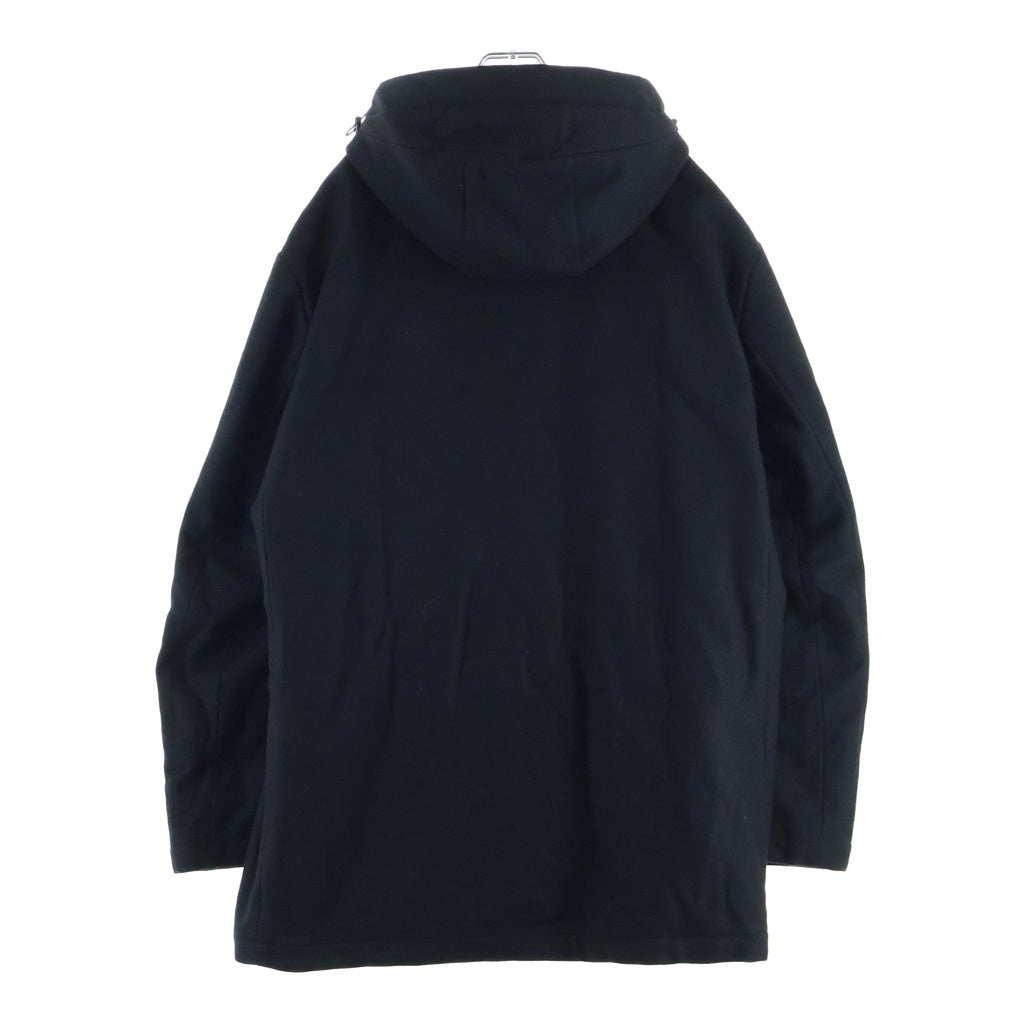 ARMANI(アルマーニ) 24SS Wool Half Coat フーデッドウールハーフコート ブラック 0ZB59W ZZ184