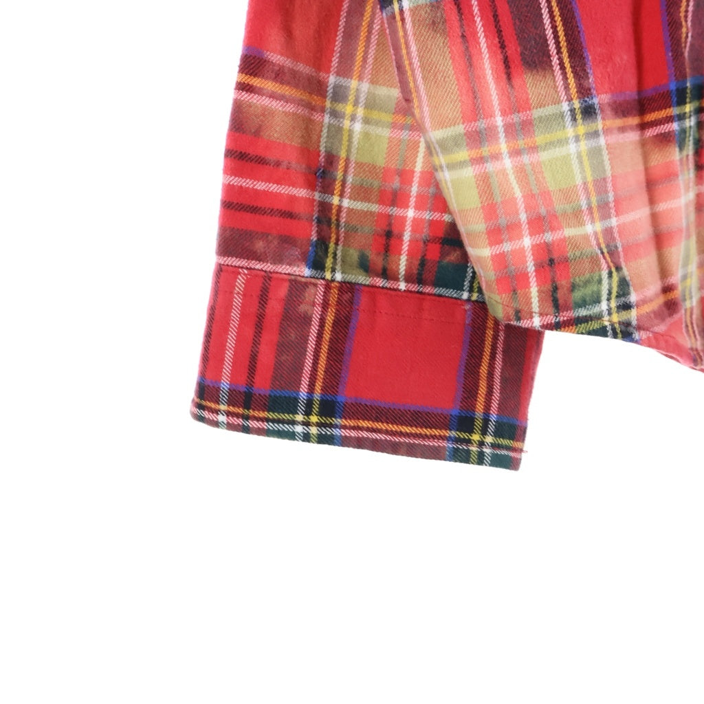 SUPREME(シュプリーム) 25AW The Exorcist Flannel Shirt エクソシストフランネル長袖シャツ レッド