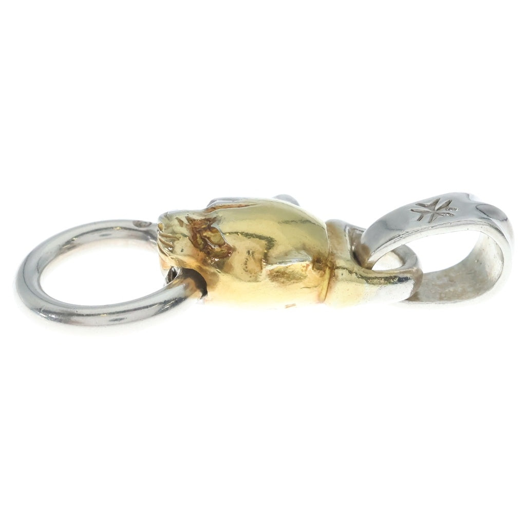 Gaboratory/Gabor(ガボラトリー/ガボール) Pure Gold Wrap Panther Pendant パンサー ネックレストップ シルバー/ゴールド