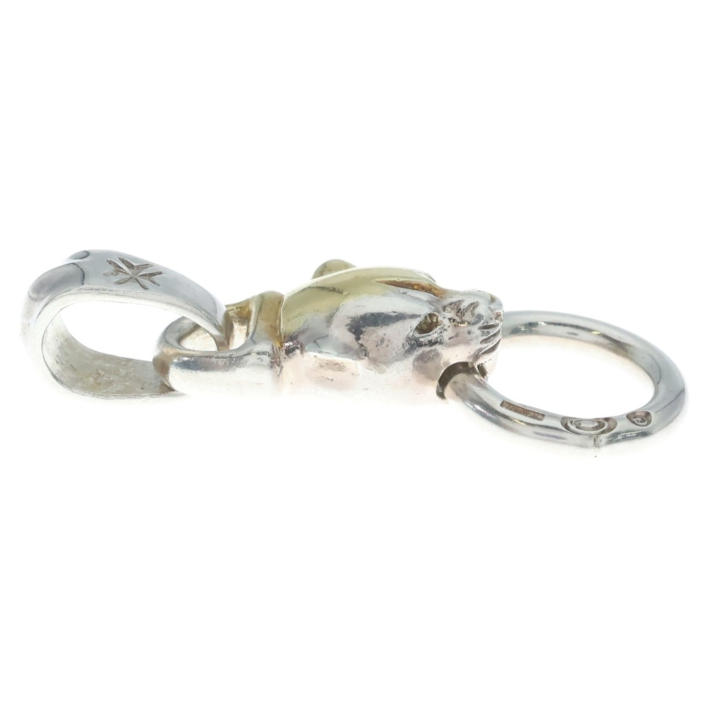 Gaboratory/Gabor(ガボラトリー/ガボール) Pure Gold Wrap Panther Pendant パンサー ネックレストップ シルバー/ゴールド