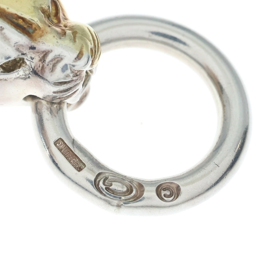 Gaboratory/Gabor(ガボラトリー/ガボール) Pure Gold Wrap Panther Pendant パンサー ネックレストップ シルバー/ゴールド