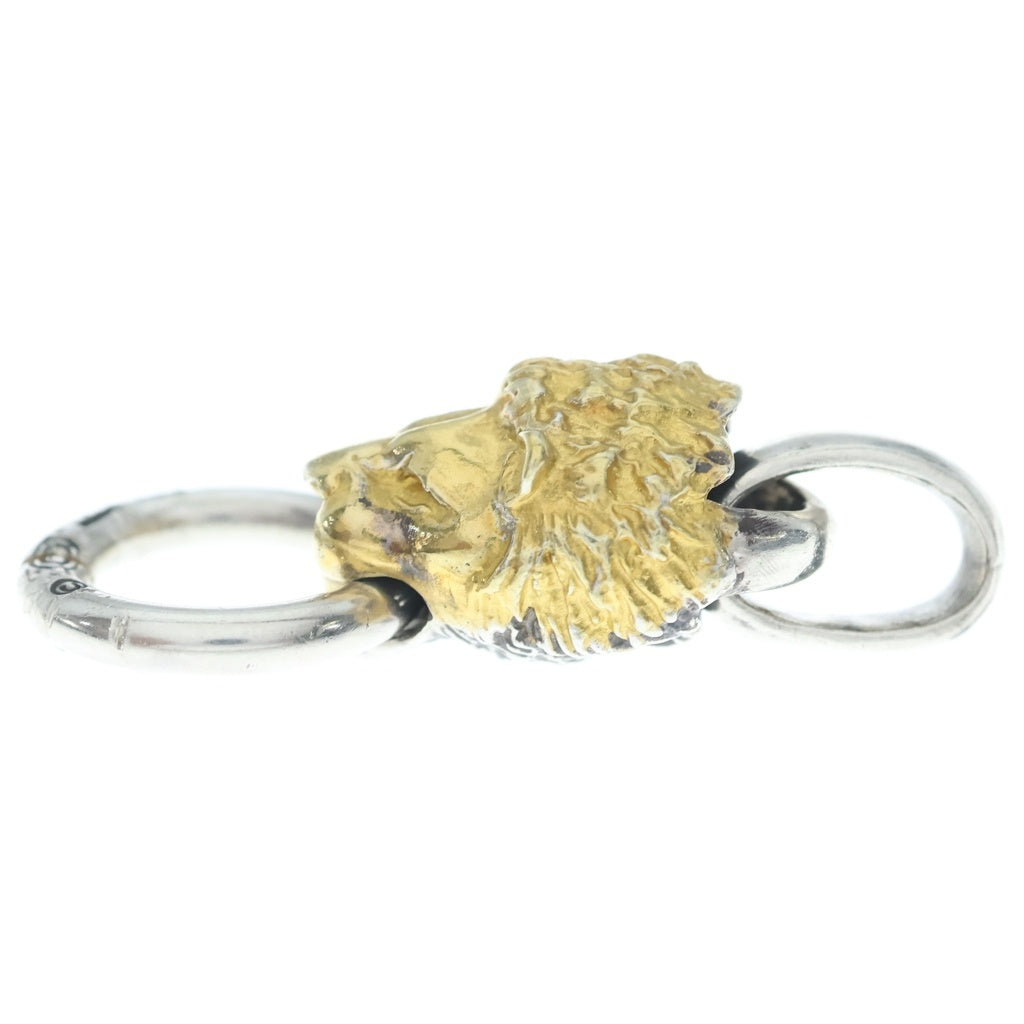Gaboratory/Gabor(ガボラトリー/ガボール) Pure Gold Wrap Lion Pendant ライオン ネックレストップ シルバー/ゴールド