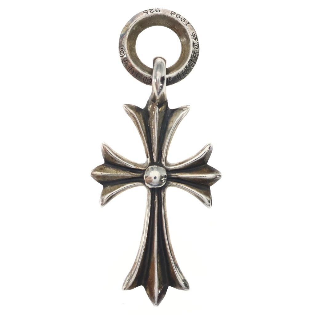 CHROME HEARTS(クロムハーツ) TINY CH CROSS タイニーCHクロス チャーム ネックレストップ シルバー BCA382